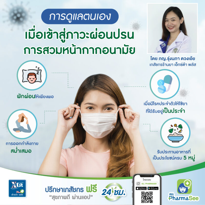 เรื่องที่ควรรู้ หลังถอดหน้ากากอนามัย